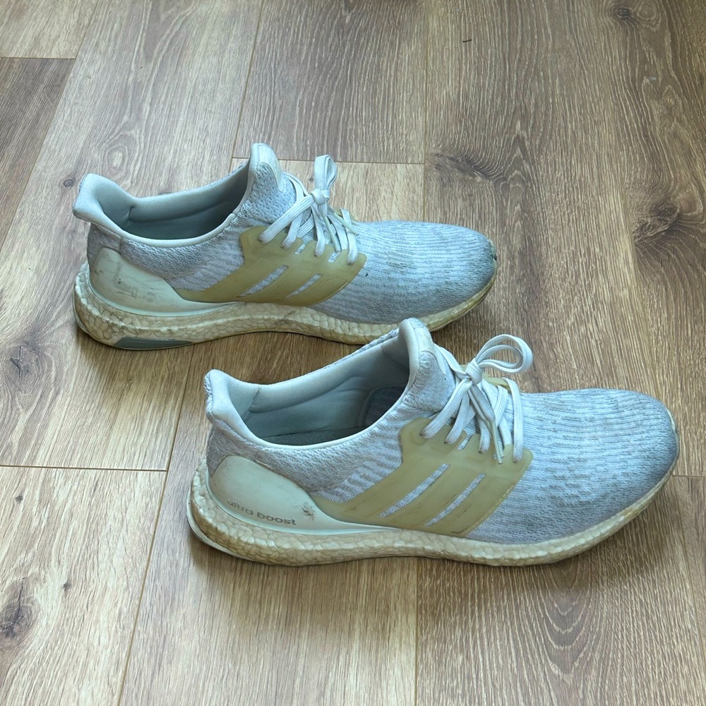 Adidas ultra boost sized 10.5 in white